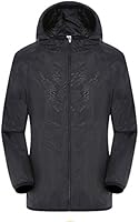 Mens Women Casual Windproof Jacket Ultra Light Rainproof Windbreaker Outdoor Coat