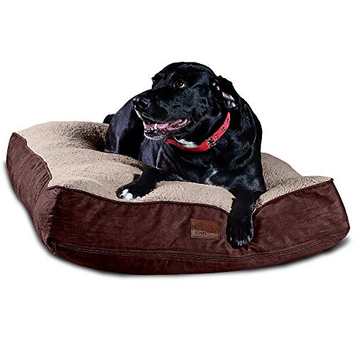Floppy Dawg Extra Large Dog Bed with Removable, Machine Washable Cover