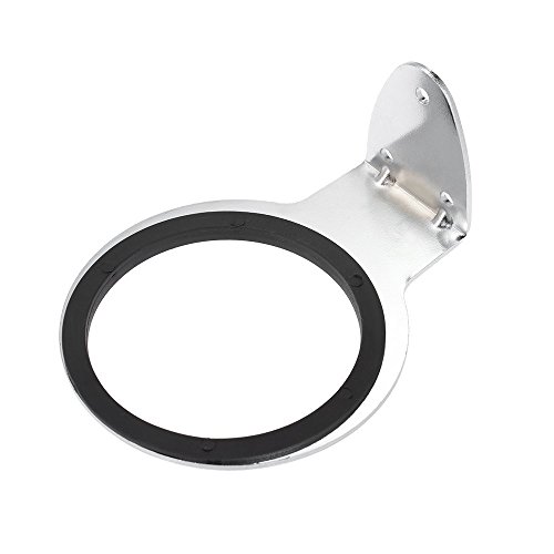 BeGrit Stainless Steel Wall Mount Hair Dryer Holder Rack Hair Drier Storage Organizer