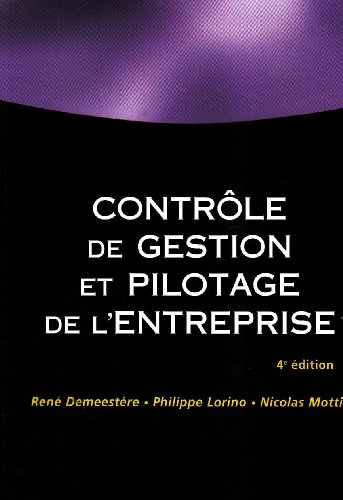 Contrôle de gestion et pilotage de l'entreprise
