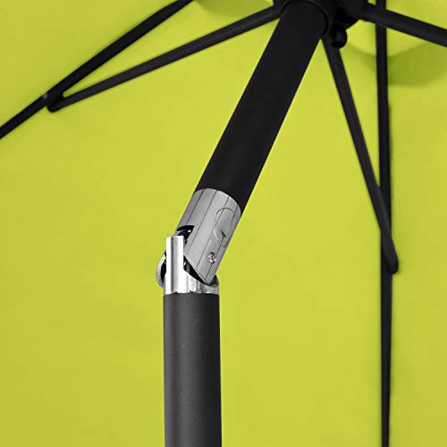 Ribelli Sonnenschirm Ø 240/270cm UV50+, Knickbarer Strandschirm Gartenschirm Marktschirm, Terrassenschirm mit Drehstange… – Bild 7