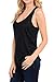Racerback Neon Sports Workout Tank Tops for Women and Juniors Black XL