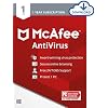 McAfee AntiVirus Protection 2022 | 1 PC | Internet Security Software, 1 Year – Download Code