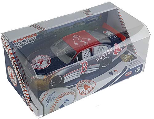 Boston Red Sox Major League Baseball Diecast Car, 1:24 Scale Hardtop - Thumbnail 4