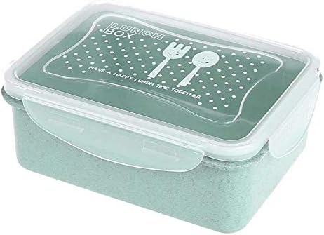 Plastic Lunch Boxes Food Container Colorful Microwaveable Lunch Bento Dinner Kids Picnic Home Supply Creative Box