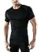 ATHLIO Men's Cool Dry Short Sleeve Compression Shirts, Sports Baselayer T-Shirts Tops, Athletic Workout Shirt