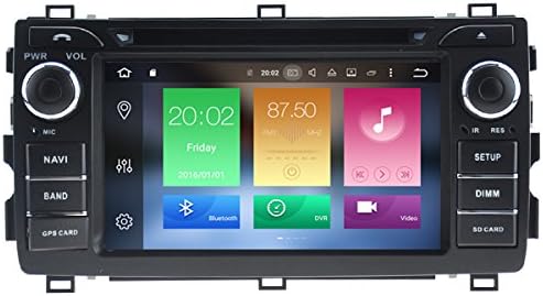 Eight core 1024*600 HD screen Android 6.0 Car DVD GPS Navigation for Toyota Auris, Corolla Hatchback 2013-2016 with 3G/Wifi DVR