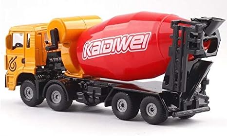 Amazon Co Jp 50 のディスカウント車 高いシミュレーションエンジニアリング車両モデル 1 72合金ミキサー車 金属鋳物 おもちゃの車 おもちゃ
