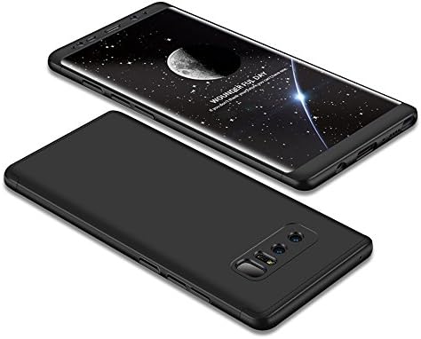 Galaxy Note 8 Case,Ultra Thin and Slim Lightweight Hard PC Case Anti-Scratches Premium Slim 360 Degree Full Body Protective Cover Samsung Galaxy Note 8 (Black)
