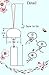MONMOB Four Season Wind Chimes Ceramic Wind Bells Round Wind Bell Garden Chime Birthday Gift Home Decors(Winter Prunus mume)