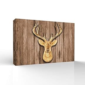 Deer Animal Horn Painting Wall Bedroom Living House