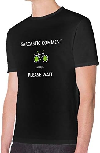 Do The Man Sarcastic Comment Loading Men's Crew Neck Short Sleeve T-Shirt Tops Jersey