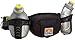 Nathan Hydration Running Belt Trail Mix - Adjustable Running Belt - Includes 2 Bottles - Fits iPhone 6/7/8 Plus and Other 6.5 Inch Smartphones - Black