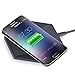 Nekteck Wireless Charger, Wireless Charger Pad for iPhone X, XS/Max, Samsung Galaxy Note 8/ S8/ S8 Plus / S7/ S6，Note 5, Nexus 4/5 / 6/7,Nokia Lumia, LG,HTC - Black