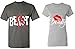Couples Apparel Beast & Beauty - Matching Couple Shirts - His and Her T-Shirts - Love Tees
