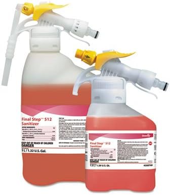 DVO5753301 Final Step 512 Sanitizer, Red, 5 L RTD Refill