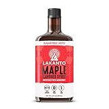Lakanto Maple Flavored Sugar-Free Syrup, Keto Topping, 13 Fl Oz (Pack of 1)