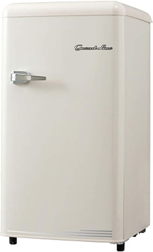 Amazon Grand Line 冷凍庫 小型 家庭用 60l1ドア冷凍庫 レトロデザイン レトロホワイト Are F60lw アイリスプラザ Iris Plaza 冷蔵庫 通販