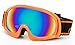 Kids Snow Goggles Anti-Fog Dual PC Lens UV400 Snowboarding Ski Goggles 1 Pair