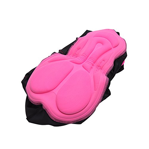 image for beroy Women 3D Padded Cycling Pants with Adjust Drawstring,Ladies Comp