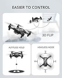 DEERC D20 Mini Drone for Kids with 720P HD FPV