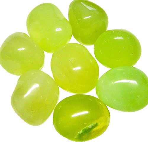 PAYAL PARROT GREEN ONYX PEBBLES (5 lbs ,Random)