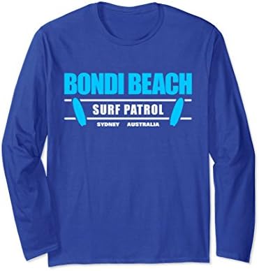 Unisex Bondi Beach Surf Patrol Sydney Australia Australian T-Shirt 2XL Royal Blue