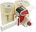 Double Bond Packing Tape Dispenser with 6 Rolls of Thick (2.6 Mil) Commercial Grade Packing Tape