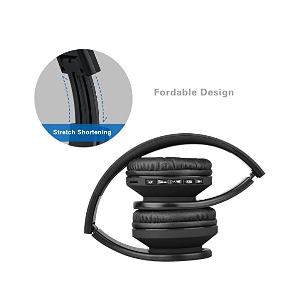 Wireless-Bluetooth-Over-Ear-Stereo-Foldable-HeadphonesWireless-and-Wired-Mode-Headsets-with-Soft-Memory-Protein-EarmuffsBuilt-in-Mic-for-Mobile-Phone-TV-PC-LaptopBlack Wireless Bluetooth Over Ear Stereo Foldable Headphones,Wireless and Wired Mode Headsets with Soft Memory-Protein…