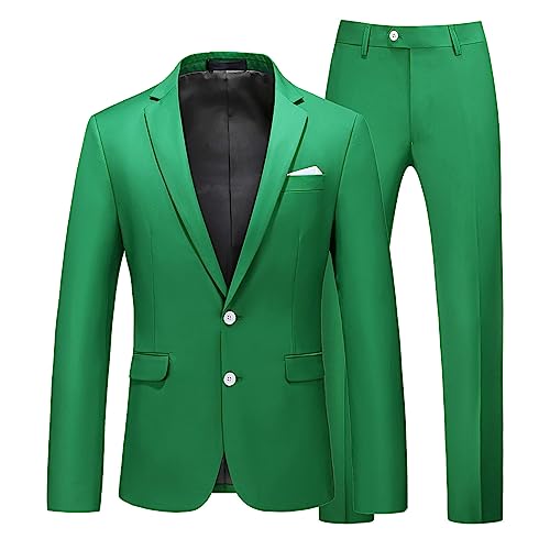 MOGU Mens Slim Fit Suit Tuxedo