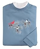 Chickadees & Cardinal Sweatshirt