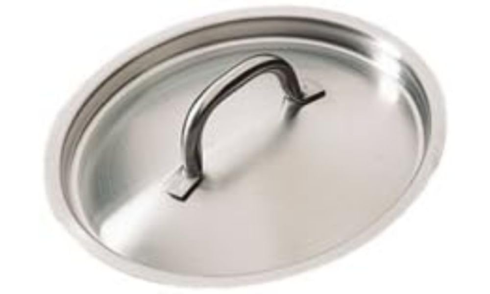 Bourgeat K834 Bourgeat Stainless Steel Lid, 24 cm