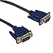 Fullink Blue Connectors HD15 Male to Male SVGA VGA Long Video Monitor Cable - 3 Feet