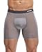 KAYIZU Men's Underwear Breathable Cool and Quick-Drying Boxer Briefs Grey Medium