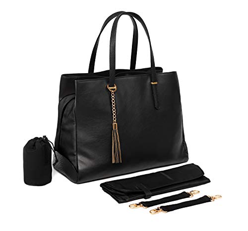 Baby Sense Melaine Mom & Baby Diaper Bag/Handbag | Fashion + Function Purse & Tote Bag | Large Capacity & Lightweight…