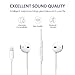 SpeedScope Earbuds,Microphone Earphones Stereo Headphones Noise Isolating Headset, Compatible with iPhone8/8 Plus/iPhone7/7 Plus and iPhone Xs/XS Max/XR/X Earbuds Earphones[1 Pack]thumb 4