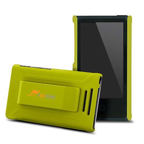 rooCASE Ultra Slim Matte (lime green) Shell Case for Apple iPod Nano 7 (7th Generation)