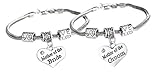 Mother of the Bride & Mother of the Groom Gift Set - Mother of the Bride Bracelet & Mother of the Groom Charm Bracelets Makes the Perfect Wedding Party Gifts