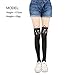 Kawaii Socks - Cute Animal Mock Cartoon Knee High Tattoo Tights - Thigh-high Patterned Stockings for Women and Girls