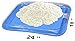 CoolSand White 5 Pound Refill Pack - Including: 5 Pounds Moldable Indoor Play Sand, Storage Bucket and Inflatable Sandbox