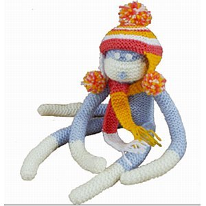 The Little Experience Knit-It Monkey Kit