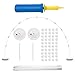 Balloon Arch Kit - Balloon Column Base and Pole Balloon Arch with Bases for Birthday Party Supplies Garden Decorations or Wedding(9.5FT Tall & 17FT Wide)