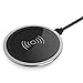 1byone Ultra-Slim Wireless Charger, Wireless Charging Station for Samsung Galaxy S6 / Edge / Plus, Note 5, Nexus 4 / 5 / 6 / 7, Nokia Lumia 920, LG Optimus Vu2 and All Qi-Enabled Devices, Black