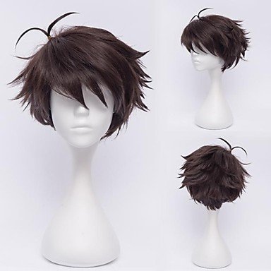 Haikyuu!Oikawa Tooru Dark Brown Cosplay Wig