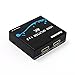 Aocome Ultra HD 4K HDMI Splitter Amplifier 1 In 2 Out, V1.4 Powered Splitter 1x2, Signal Distributor (1 hdmi to 2 hdmi), Support 4K 1080p 3D HD 3840 x 2160p All Compatible