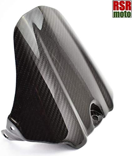 RSR Moto Carbon Fibre Rear Hugger Fender Mudguard Compatible With Suzuki GSXR 1000, 2005-2008 (Gloss Twill Weave)