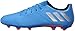 adidas Men's Messi 16.3 fg Soccer Shoe, Shock Blue Matte Silver/Black, 8 M US