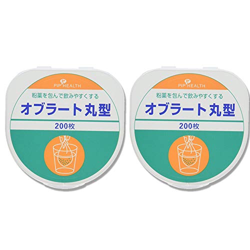 PIP Oblate Discs Japanese Edible Film 200 Sheets with Original