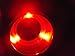 Amarine-made 3 LED Red Stainless Steel Cup Drink Holder with Drain & LED Blue Marine Boat Rv Camper