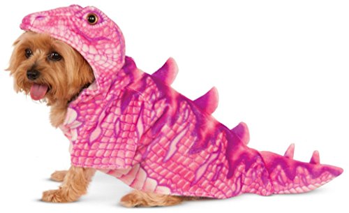 Rubies Costume Company Pink Dino Hoodie for Pet